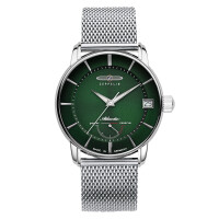 Zeppelin Atlantic 8416M-4 limited to 111 premium ETA automatic in Green and Milanaise
