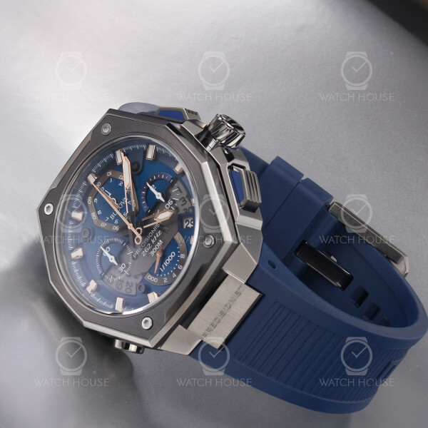 | Anniversary 98B357 Bulova Navy Watch Precisionist - Blue