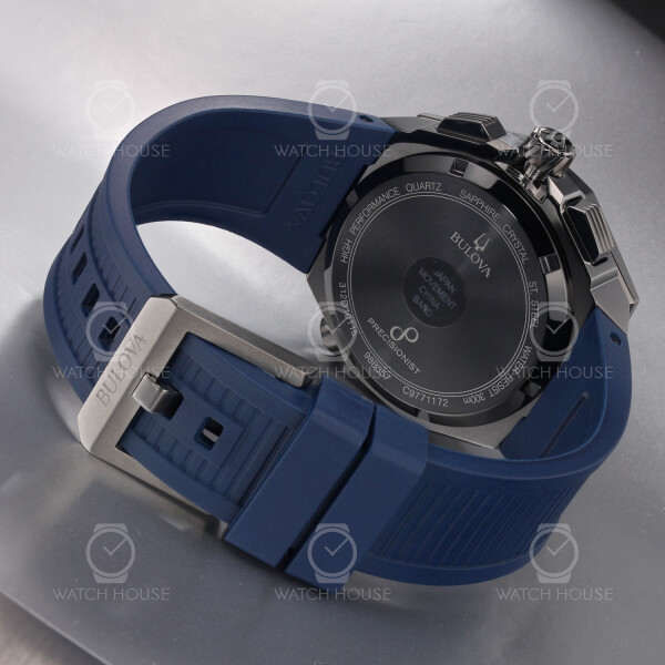 Bulova Precisionist Anniversary Watch - 98B357 | Navy Blue