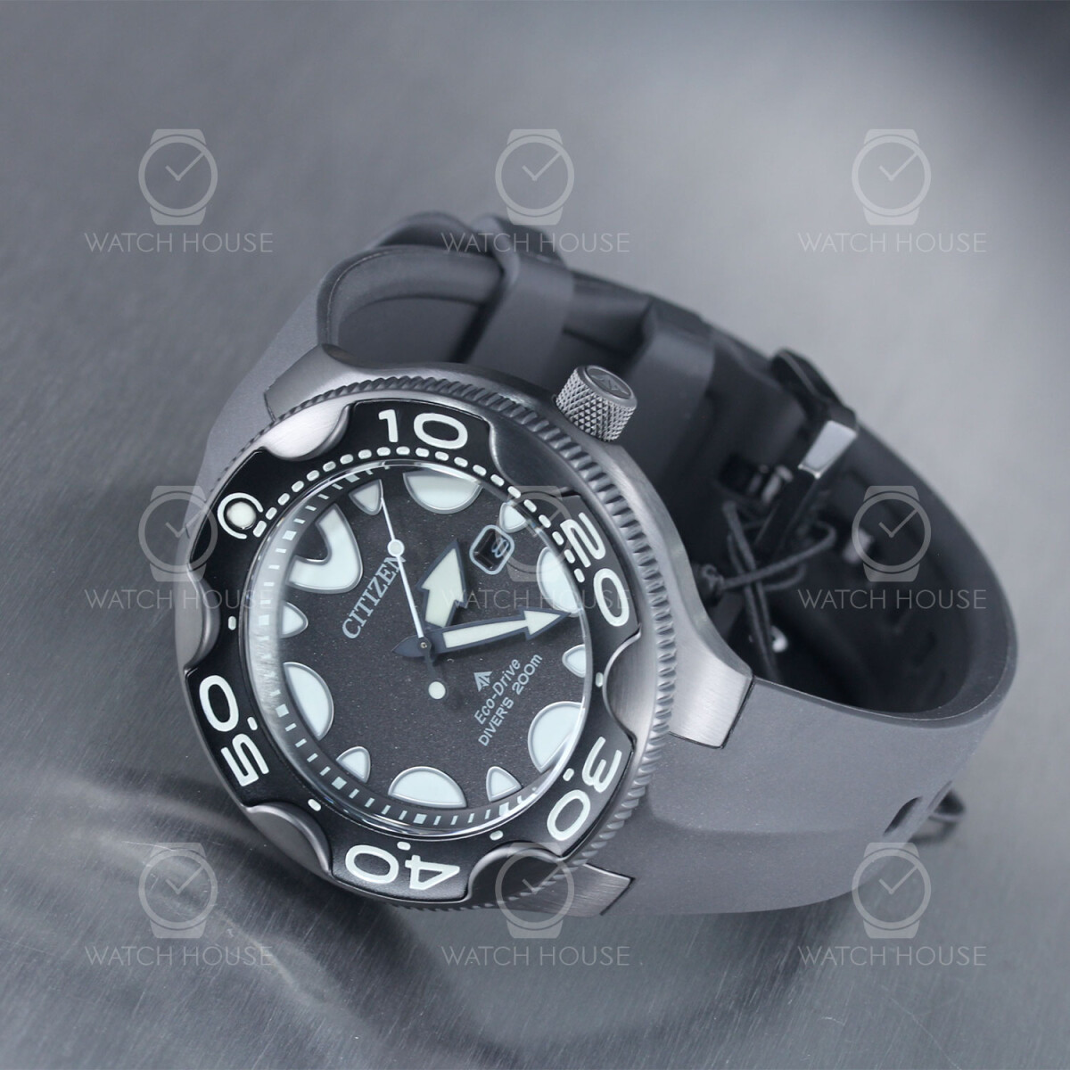 Marine ISO Black Watch BN0235-01E Promaster Citizen Diver\'s XXL