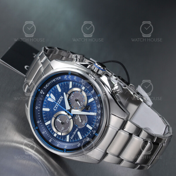 Citizen B620 XL Eco Drive Chrono Mens Chronograph CA4560-81L Blue