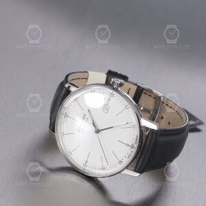 Iron Annie Mens Watch 5044-1 Bauhaus in silver with domed...