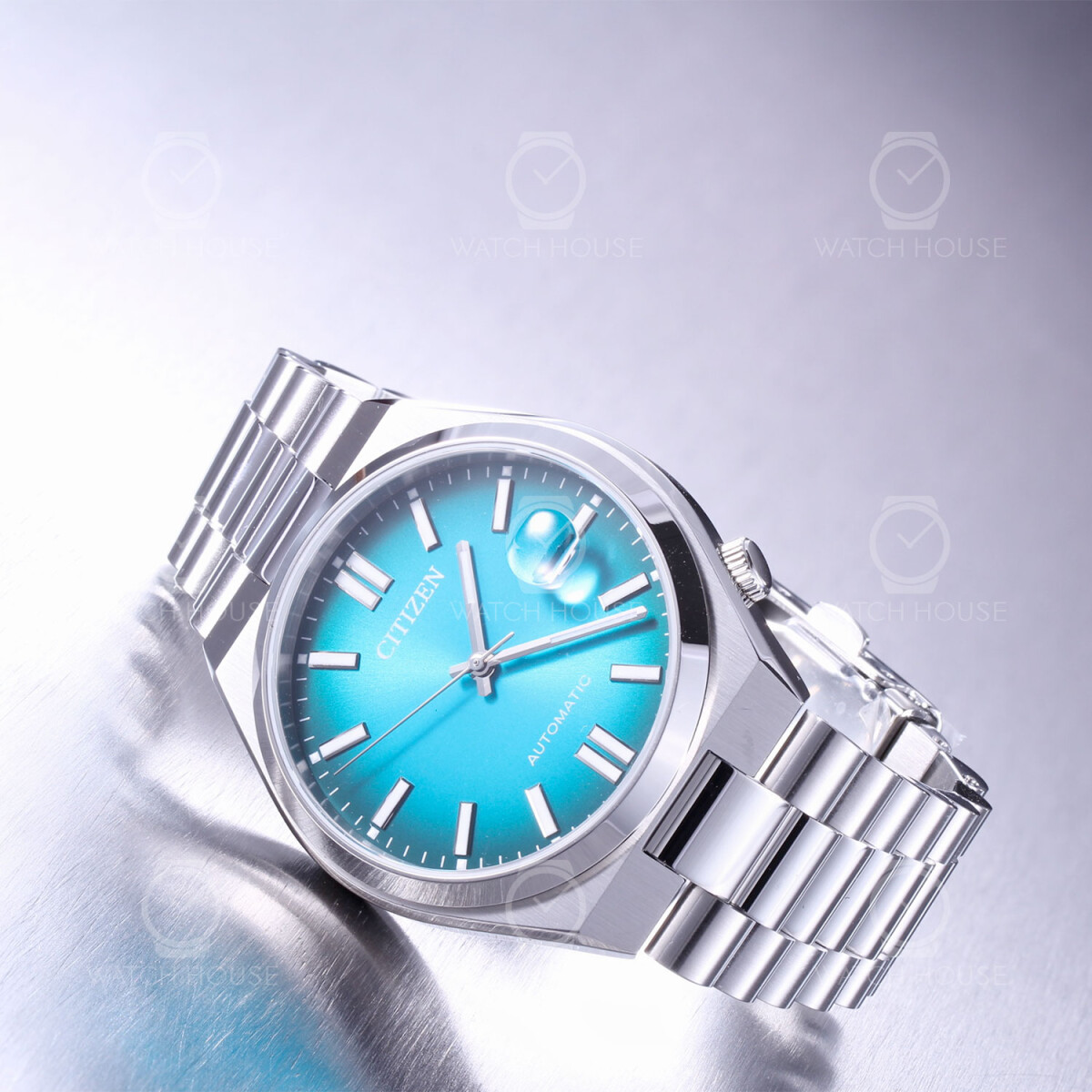 Citizen Tsuyosa automatic watch NJ0151-88X Turquoise blue