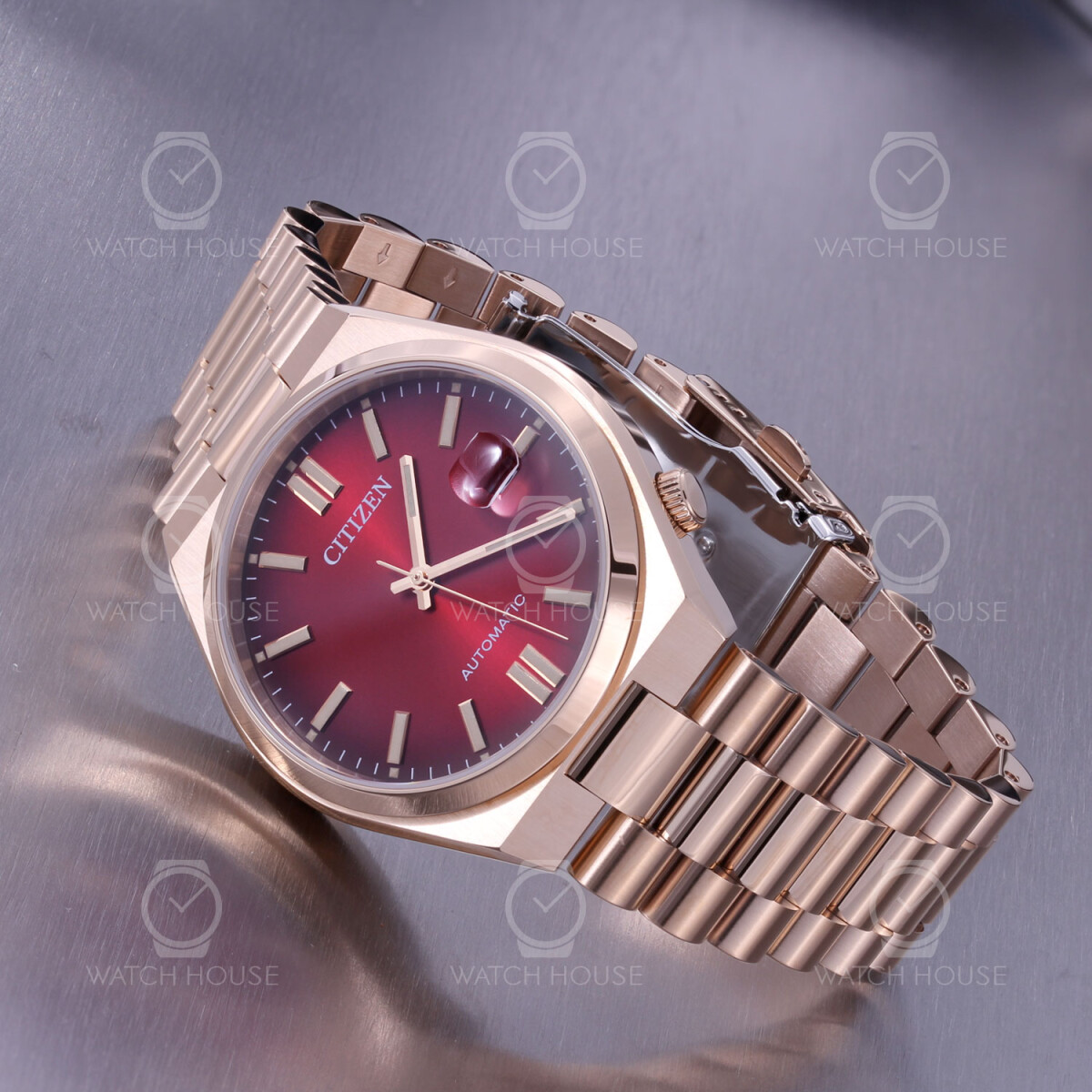 Citizen Tsuyosa automatic watch NJ0153-82X gold / red