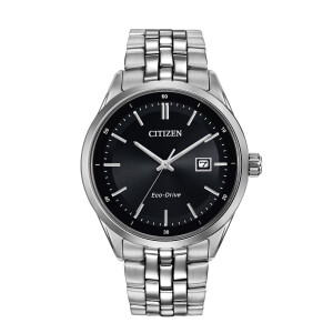 Citizen Elegant BM7251-88E mens wristwatch sapphire glass Eco Drive