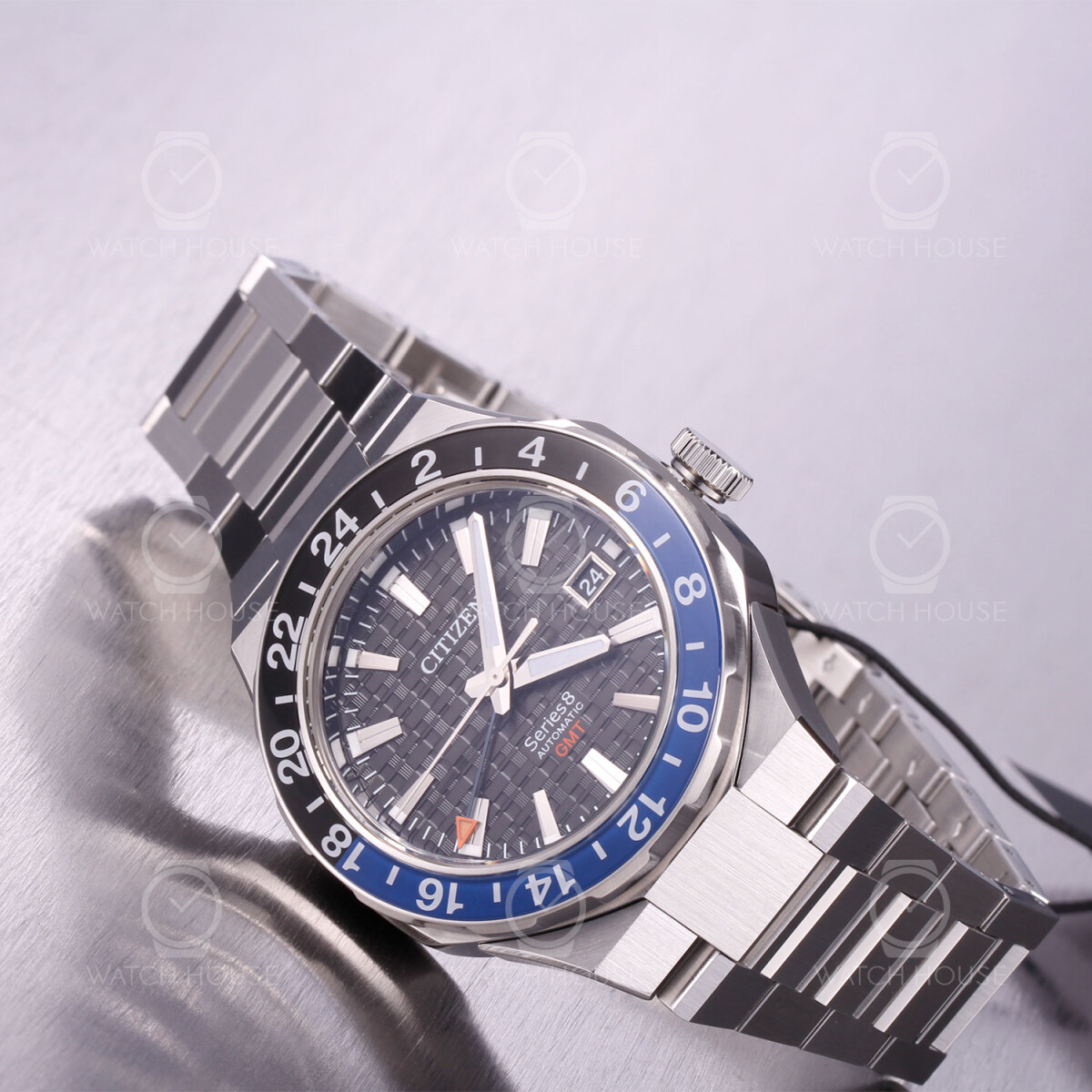 Citizen Series 8 - GMT Automatic Watch NB6031-56E Black