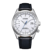 Citizen Radio-Controlled Watch with World Time CB0270-10A White