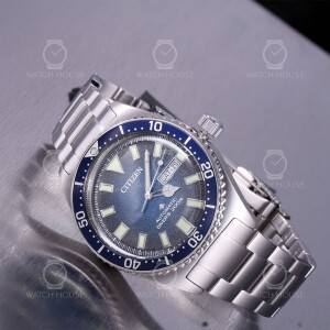 Citizen Promaster ISO Diver Automatic Watch NY0129-58LE Blue
