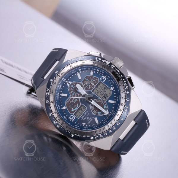 Citizen Promaster Skyhawk Flieger-Funkuhr JY8148-08L Blau