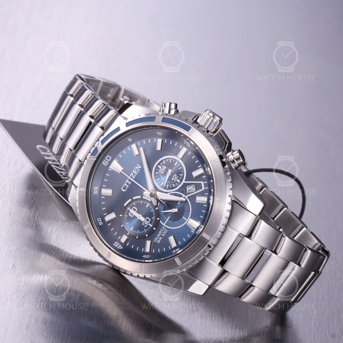 Citizen Eco-Drive Chronograph Watch AN8201-51L Blue