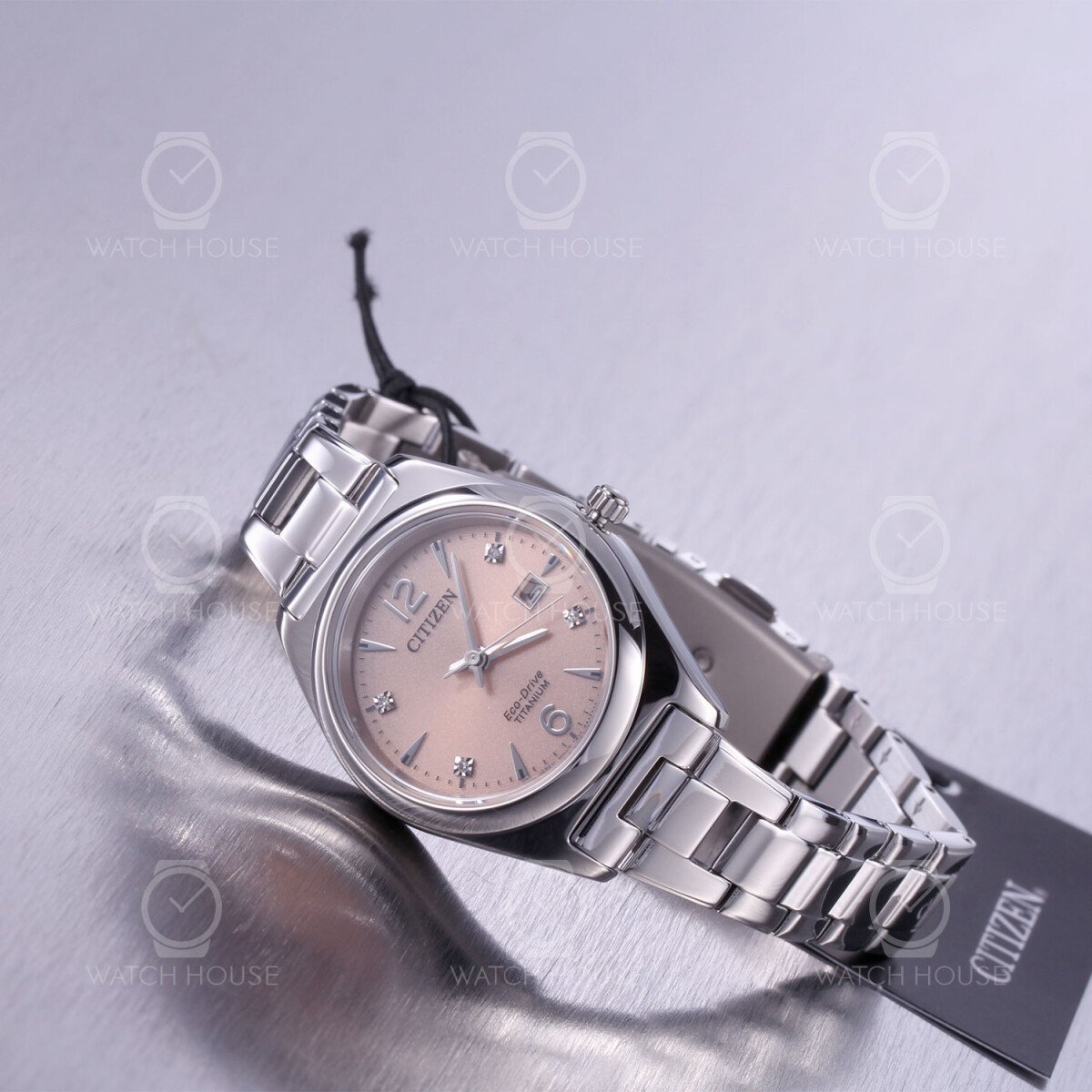 Citizen Womens Super Titanium Watch with Diamonds...