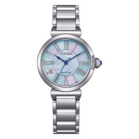 Citizen 5 Diamonds Mother-of-Pearl Eco-Drive EM1060-87N Steel