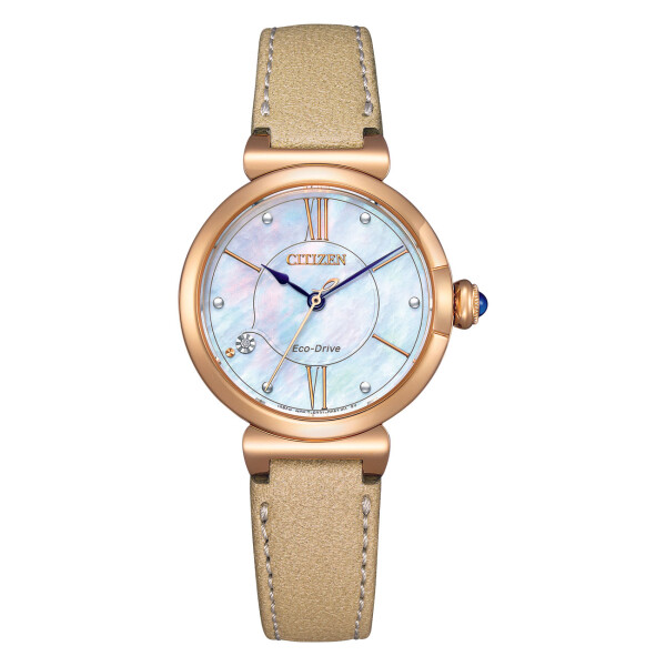 Citizen eco drive ladies leather strap hotsell
