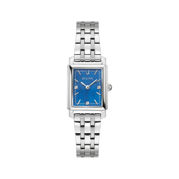 Bulova rectangular women's watch best sale
