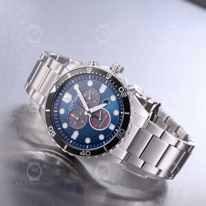 Citizen AT2560-84L Eco-Drive Herrenchronograph in Stahl-Blau