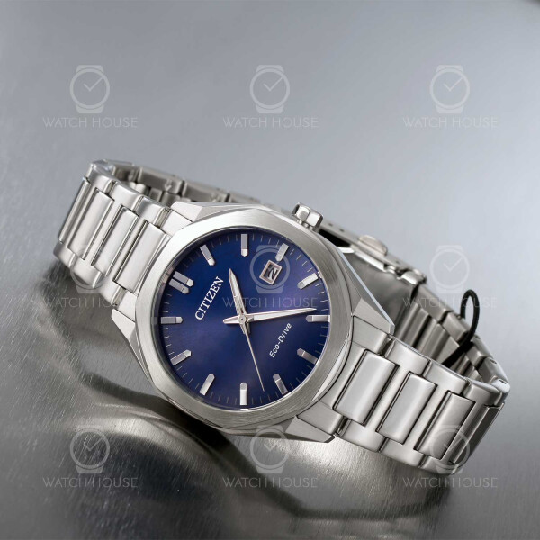 Citizen BM7620-83L Sports-Oktaform Eco-Drive Herrenuhr in Stahl-Blau