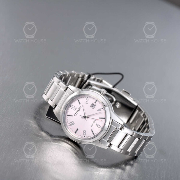 Citizen FE1241-71Z Elegant Eco-Drive Damenuhr in Stahl-Pink