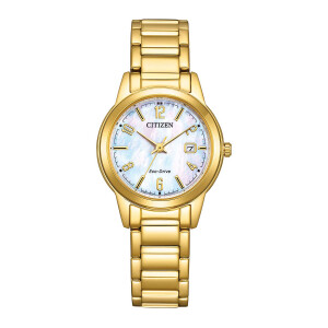 Citizen FE1242-78D Elegant Eco Drive womens watch in gold...