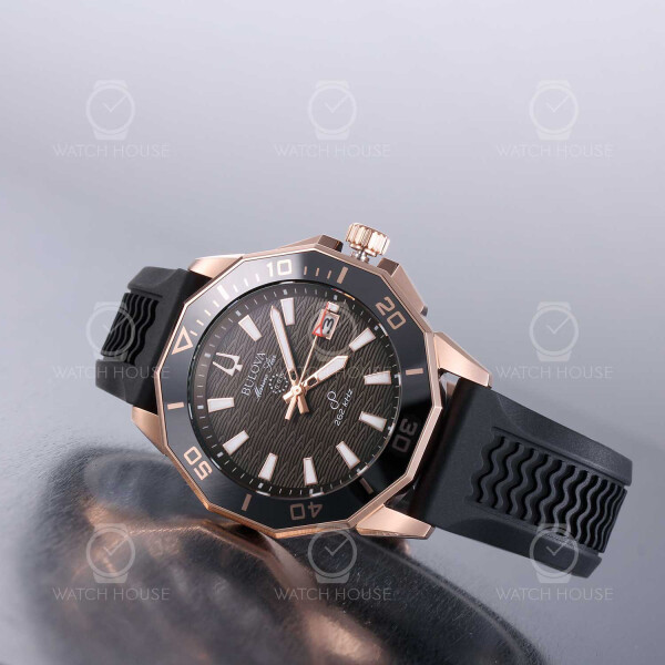 Bulova marine star rose gold sale
