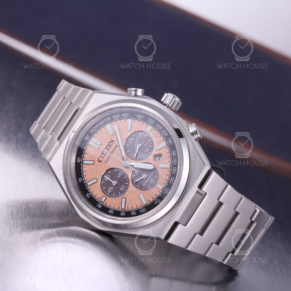 Citizen Titanium CA4610-85Z Chronograph Orange