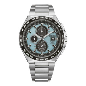 Citizen Super Titanium Eco Drive radio controlled AT8238 84M Mint