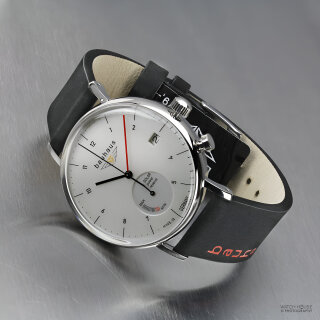 Bauhaus 2112-1 Solar Powered Mens Watch with Power Reserve Indicator i