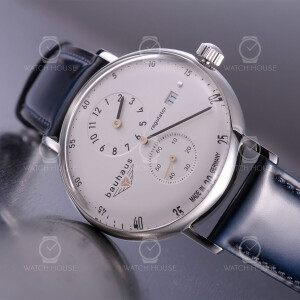 Bauhaus 2126-1 Sellita Automatik-Regulator SW266 in Weiß