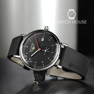 Bauhaus 2130-2 Quarz Reduced Design Mens Wristwatch With...