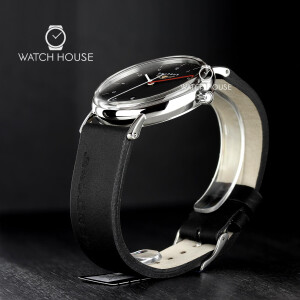 Bauhaus 2140-2 Quarz Kräftiges Lederband Herren...