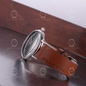 Bauhaus 2140-4 Quarz Kräftiges Lederband Herren...