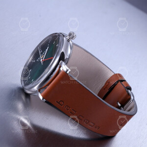 Bauhaus 2140-4 Quarz Kräftiges Lederband Herren Armbanduhr