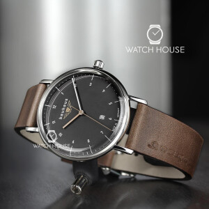 Bauhaus 2142-2 Quarz Herren Armbanduhr Mit Vintage Stil...