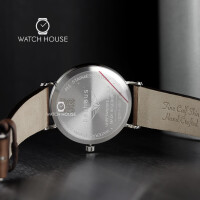 Bauhaus 2142-2 Quarz Herren Armbanduhr Mit Vintage Stil Lederband
