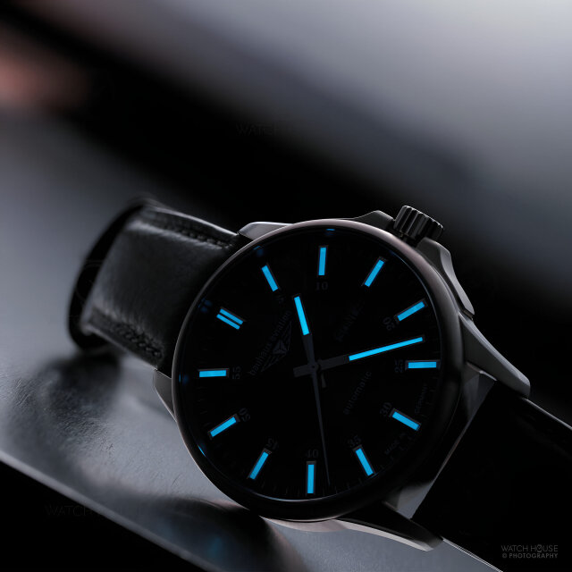 Bauhaus 2866-4 Aviator Titan Automatik Tag/Datum