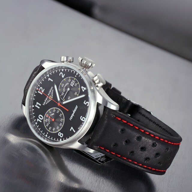 Bauhaus Aviation 2770-2 / Tornado Chronograph 6S21 White