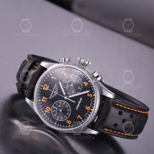 Bauhaus Aviation 2770-5 / Tornado Chronograph 6S21 Orange