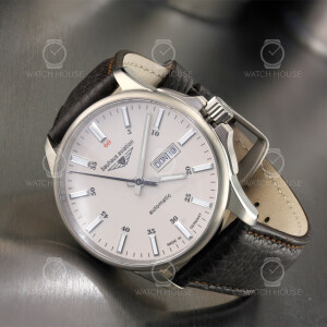Bauhaus Aviation Automatikuhr 2866-5 Leuchtzifferblatt...