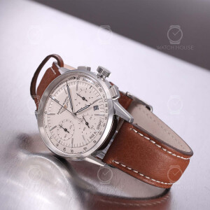 Bauhaus Aviation Classic Chronograph 2376-5 Beige 6S20 Kaliber