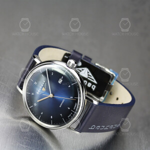 Bauhaus Selitta Automatikuhr 2152-3 Blau