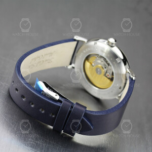 Bauhaus Selitta Automatikuhr 2152-3 Blau