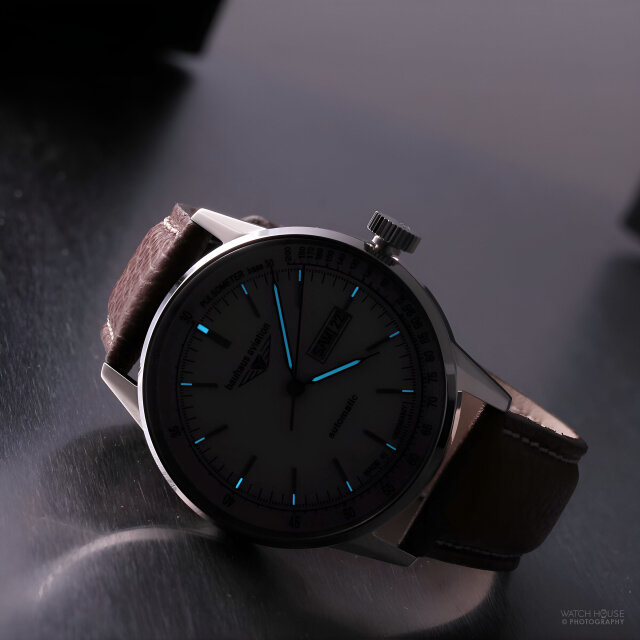 Bauhaus Aviation Day-Date Automatikuhr 2366-5