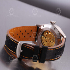Bauhaus Aviation Flight Control Orange 2766-5 Day/Date Automatic 8205