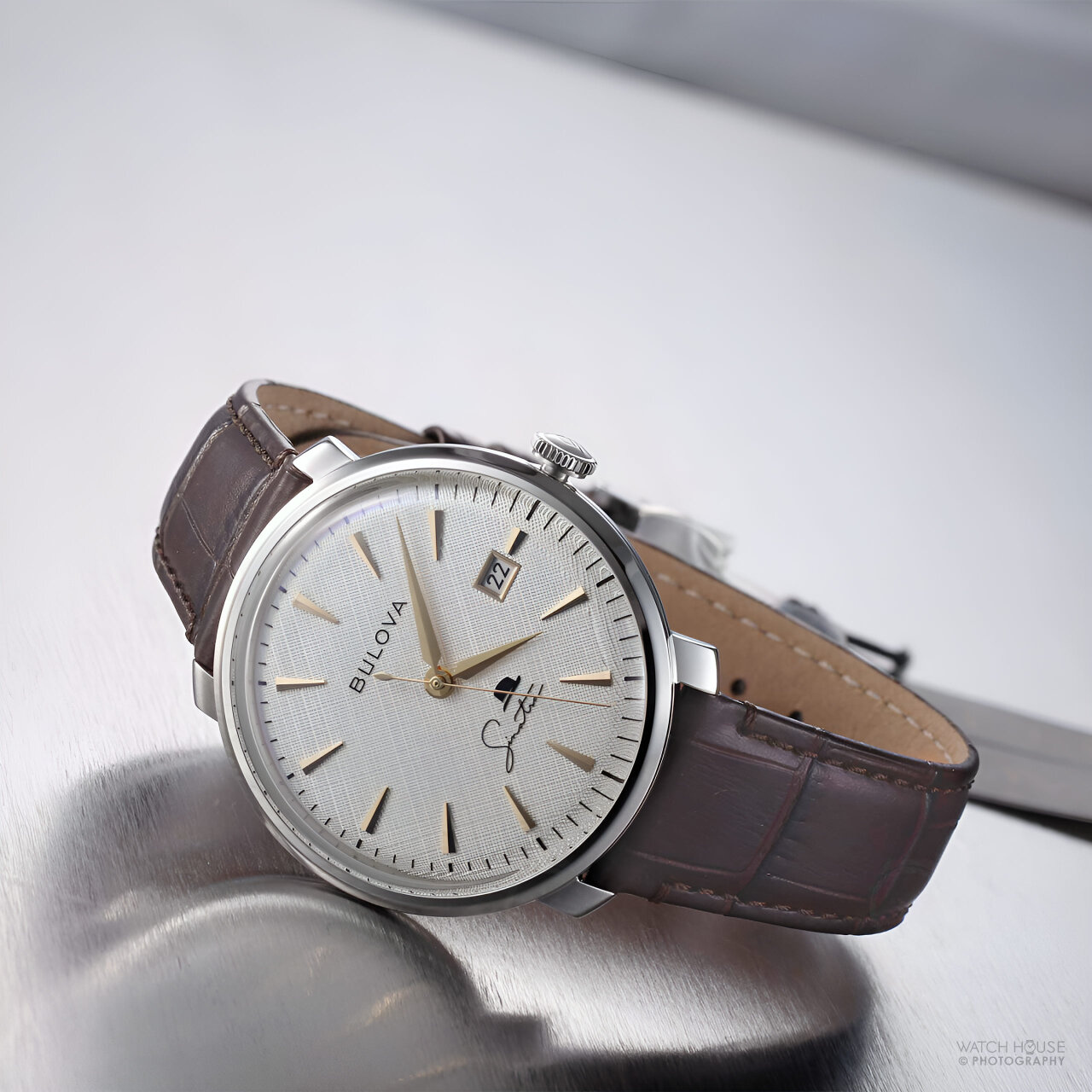 Bulova 96B359 Frank Sinatra Edition Herren Automatikuhr