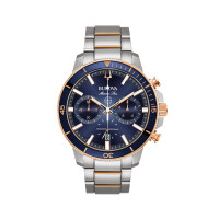 Bulova 98B301 Bicolor Herren Marine Star Chronograph