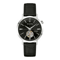 Bulova Aerojet 96A317 Klassische Kollektion in Schwarz