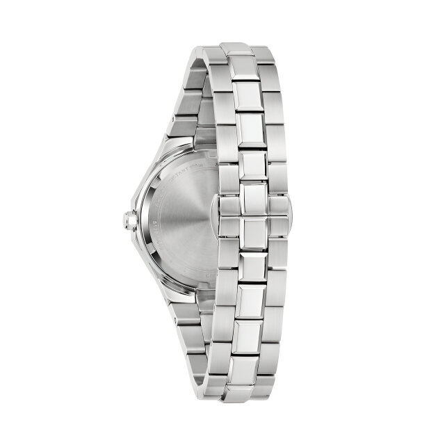 Bulova Classic Octagon Ladies Watch 96M169 Light Blue