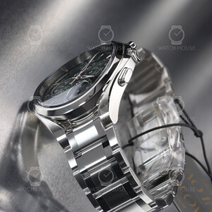 Bulova Curv 96A297 Smaragdgrüner 262kHz Chronograph