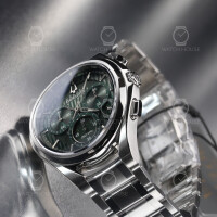 Bulova Curv 96A297 Smaragdgrüner 262kHz Chronograph