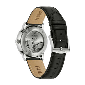 Bulova Hudson 96B441 Classic Collection Automatik in Schwarz