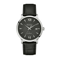 Bulova Hudson 96B441 Classic Collection Automatik in Schwarz